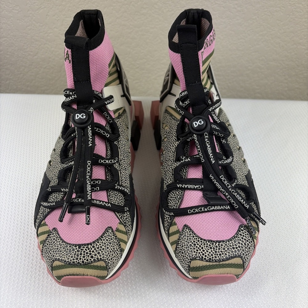 Dolce & Gabbana sneakers women 40.5 / US 9.5 In Excellent Condition /‎ With COA